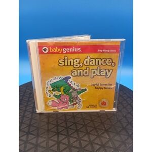 Baby Genius Sing Dance and Play CD 2000 Childrens Music Jewel Case 0796019772129